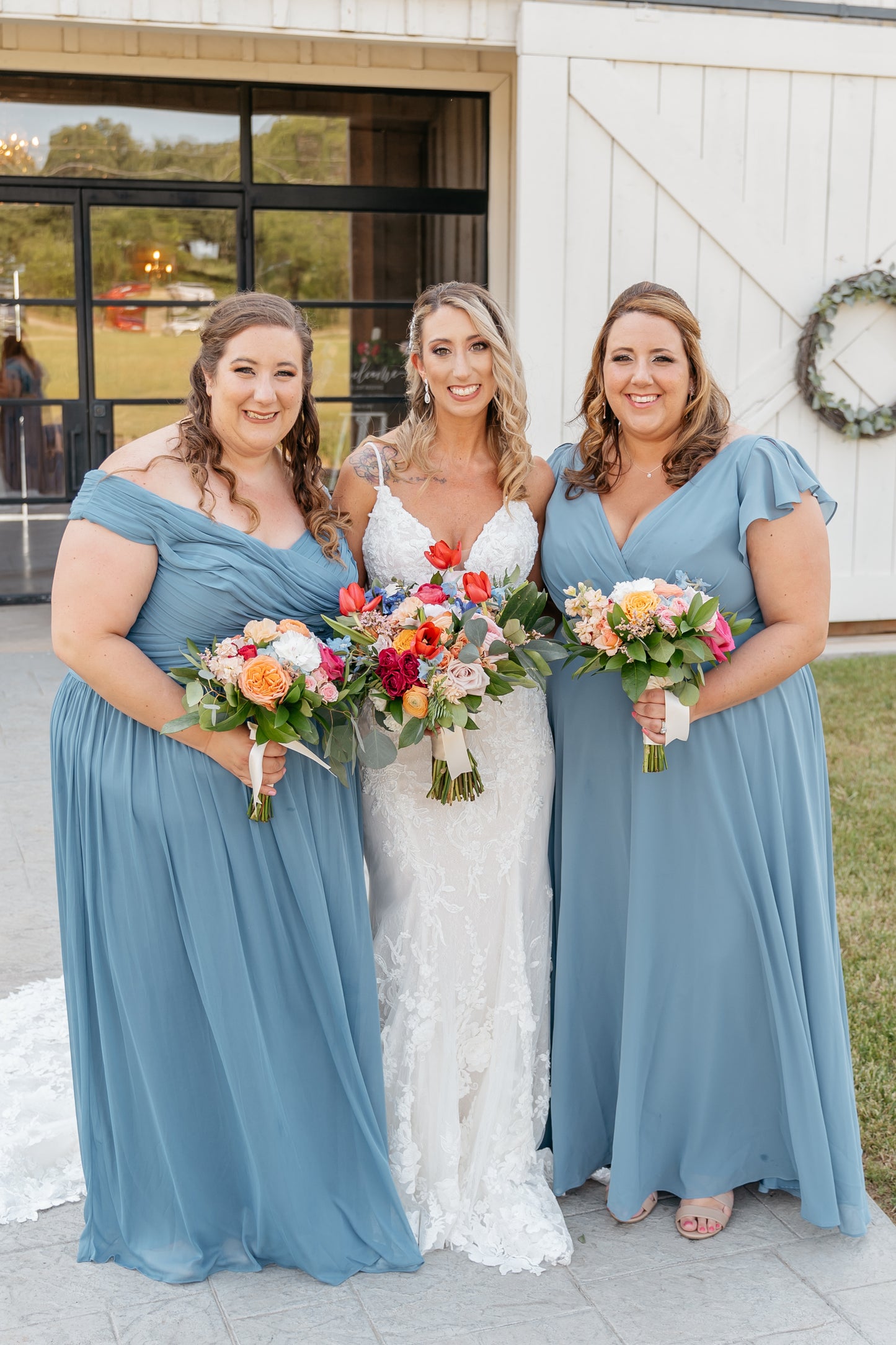 Diamond Wedding Package $2,050 (1 Bride With Trial + 8 Bridesmaids)